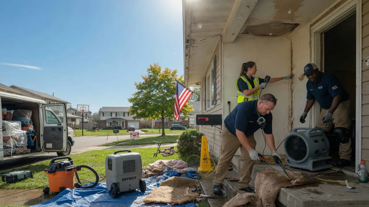 Water Damage Restoration in New Ross, IN near me